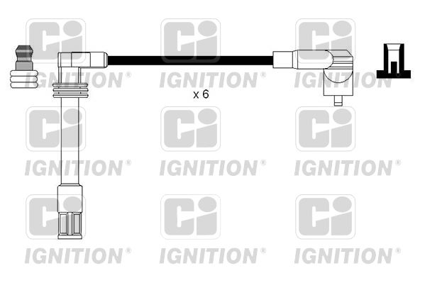 QUINTON HAZELL Комплект проводов зажигания XC1122